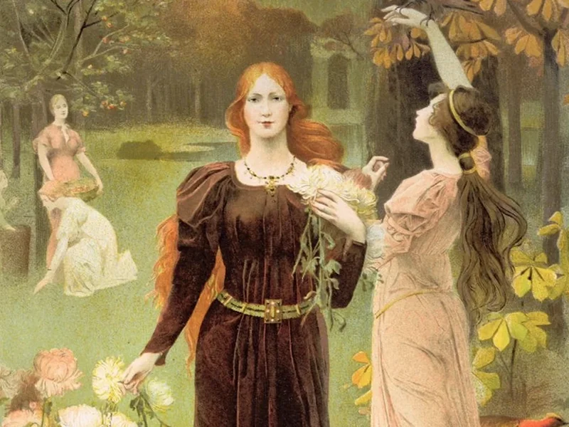 1859-Ernest de Bonnencontre - Autunno - Bibliotheque des Arts Decoratifs, Parigi